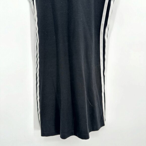 Adidas Adicolor Classic Fitted Summer Mini Dress Black White Women's XS - Picture 4 of 7